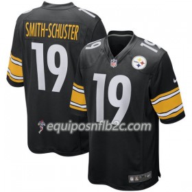 Camiseta Hombre NFL Pittsburgh Steelers JuJu Smith-Schuster 19 Nike Negro